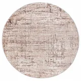 mazovia Teppich, Beige, Textil, Abstrakt, Rund, 160x160 cm, Oeko-Tex® Standard 100, für Fußbodenheizung geeignet, Teppiche - Böden, Teppiche, Moderne Teppiche