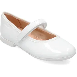 GEOX Mädchen Jr Plie' Ballerinas, Weiß, 34 EU
