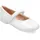 GEOX Mädchen Jr Plie' Ballerinas, Weiß, 34 EU