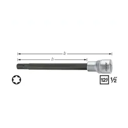 HAZET Schraubendreher-Einsatz für Zylinderkopfschrauben Steckschlüsseleinsatz Ø23mm 23mm VW T10070 2579-9