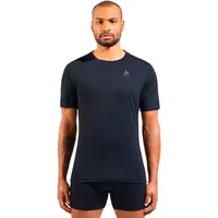 Odlo Herren Merino 160 Bl Crew Neck S/S schwarz