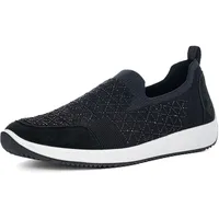 ARA Damen LISSABON Slipper, SCHWARZ/Black,SCHWARZ, 41 EU