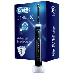 Oral-B Genius X Erwachsener Vibrierende Zahnbürste Schwarz