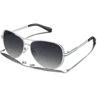 luxuskollektion Pilotenbrille Damen Sonnenbrille polarisiert verspiegelt UV Schutz