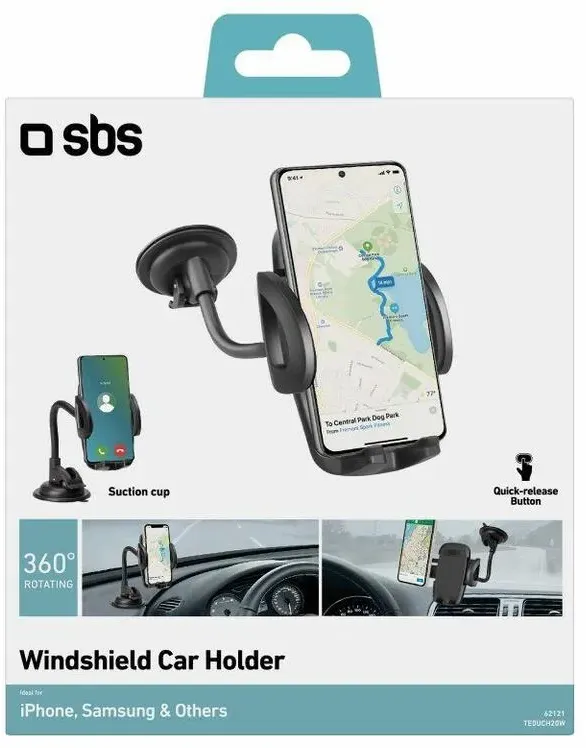 SBS Saugnapf-Universalhalterung für Smartphones bis zu 6