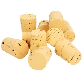 CareLiv Reagenzglas Stopfen Kork 13-16 mm Durchmesser 10 St.