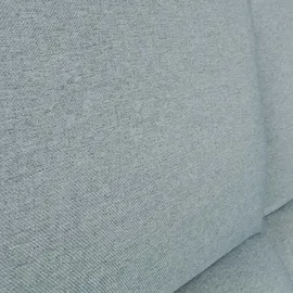 Mendler Schlafsofa HWC-M79, Gästebett Schlafcouch Couch Sofa, Schlaffunktion Liegefläche 180x110cm ~ Stoff/Textil blau-grau