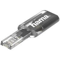 Hama Anti-Twist-Adapter, Transparent/Schwarz