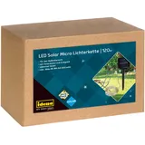 IDENA LED Micro Lichterkette 120 LEDs in Warmweiß12,4 m