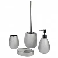 Testrut Bad-Set Hollywood Badaccessoire-Set Silber