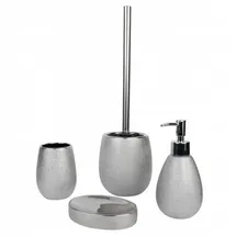 Testrut Bad-Set Hollywood Badaccessoire-Set Silber