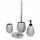 Testrut Bad-Set Hollywood Badaccessoire-Set Silber