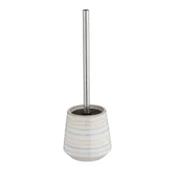 WENKO WC-Garnitur Navalon aus Keramik 24818100 , Farbe: Motiv Linien