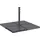 vidaXL Sonnenschirm-Gewichtsplatte Granit 25 kg Schwarz