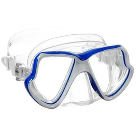 mares aquazone Mares - Combo Wahoo Dry Schnorchelmaske blue / blau