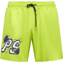 PLEIN SPORT Herren Unterhose Badehose, Gr?n, M
