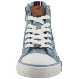 Mustang Shoes Sneaker High Damen Blau 37