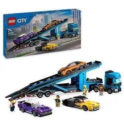 LEGO City Autotransporter mit Sportwagen, LKW-Spielzeug 60408