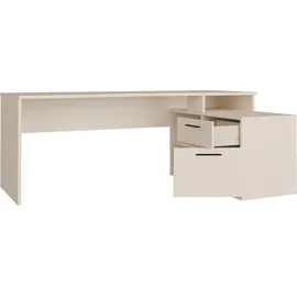 Forte Schreibtisch TEZAUR Kaschmir Beige