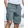 AUTHENTIC LE JOGGER "kurze Sweathose", Herren, Gr. 3XL (64/66), N-Gr, grün, Sweatware, Obermaterial: 60% Baumwolle, 40% Polyester, unifarben, regular fit ca. Mitte Knie, Hosen Sweatshorts, Cargotaschen mit Webdetails