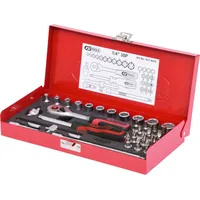 KS Tools 1/4" Steckschlüssel-Satz, 30-tlg.