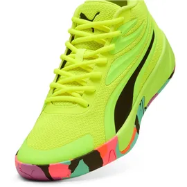 Puma Court Pro Marble Basketballschuhe gelb, Größe 46