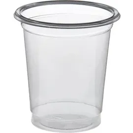 Papstar 40 Gläser für Schnaps, PS glasklar PLA "pure"