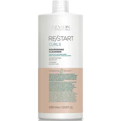 Haarshampoo REVLON PROFESSIONAL "Re/Start CURLS Nourishing Cleanser 1000 ml", beige (weiß), Haarpflegemittel, 1000ml