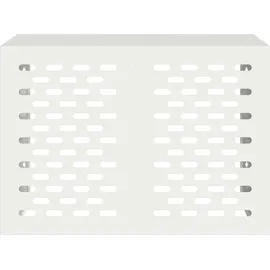 vidaXL Klimaanlagenabdeckung Weiß 100 x 50 x 70 cm Stahl