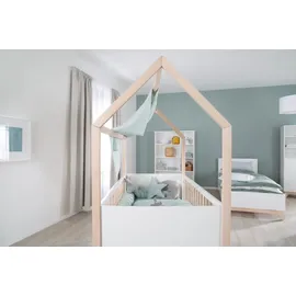 ROBA BAUMANN Roba Hausbett 70x140cm Buche natur Holz weiß