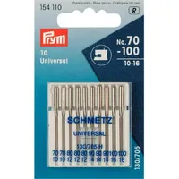 Prym 10 Nähmaschinennadeln 130/705 Universal 70-100, 154110