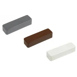 Zaunlatten Kappen - gerade Lattenkappe - 74 x 20 mm - Weiß - Ersatz Kunststoffkappe - Ersatzkappe zur Reparatur von Zäune, Gartenzäune & Lattenzäune