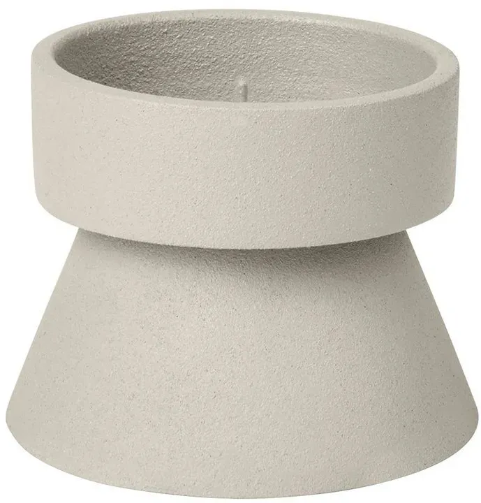 Preisvergleich Produktbild Broste Copenhagen Duftkerze Anker sand Leuchter 7cm beige