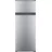 SI Kühl-Gefrierkombination (206 l, 1430 mm hoch, Silber)