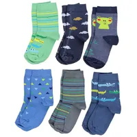 TupTam Kinder Socken Bunt Gemustert 6er Pack für Mädchen