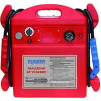 Kunzer AS 12-24/2400 Akku-Start 12V 6200/2400A, 24V 3100/1200A