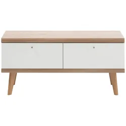 Kleines Lowboard Merle - Skandinavisches Design - Eiche Riviera