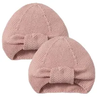 Nordic coast company Baby Turban Mütze Strick Altrosa -
