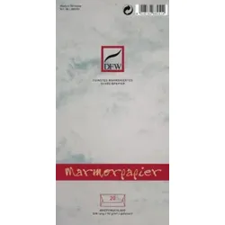 DFW Briefumschlag DL 20ST grau 880251 Marmorpapier
