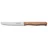 Windmühlenmesser Tomatenmesser 11 cm Kirschholz rostfrei handgeschärft Wellenschliff