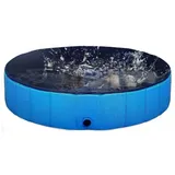 MYPETS Hundepool Hundepool Pool Schwimmbecken Swimmingpool Hunde Planschbecken Bad Ø 120 cm