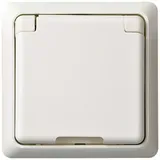 Elso Klappdeckelsteckdose 16A Reinweiß 10 St.
