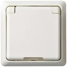Elso Klappdeckelsteckdose 16A Reinweiß 10 St.
