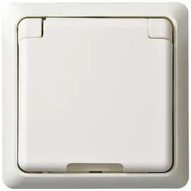 Elso Klappdeckelsteckdose 16A Reinweiß 10 St.