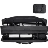 Vevor Teleskop-Tasche, 1040mm, große Teleskop-Transporttasche mit festen Schnallen, Mehreren Taschen und Abnehmbarer Trennwand, Teleskop-Tragetasche für optisches Rohr & Stativ, Gegengewichtstasche