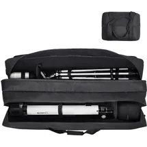 Vevor Teleskop-Tasche, 1040mm, große Teleskop-Transporttasche mit festen Schnallen, Mehreren Taschen und Abnehmbarer Trennwand, Teleskop-Tragetasche für optisches Rohr & Stativ, Gegengewichtstasche