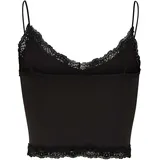 Only Cropped Top Schwarz S/M