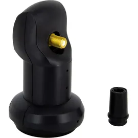 PremiumX Camping Satelliten-Komplettanlage 45cm Satellitenschüssel Single LNB 10m Kabel F-Stecker SAT-Signalfinder