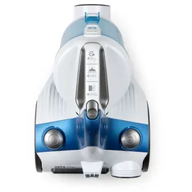 DOMO collection DO7286S Staubsauger ohne Beutel Weiß/Blau