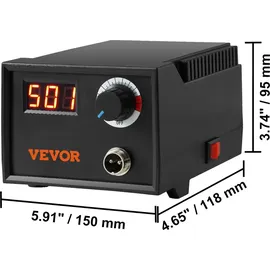 Vevor Professionelles Holzbrenner Werkzeug Brandmalerei, Brandmalerei-Set Holzbrennwerkzeug Digital Display, Brandmalgerät Pyrography Machine Set,...